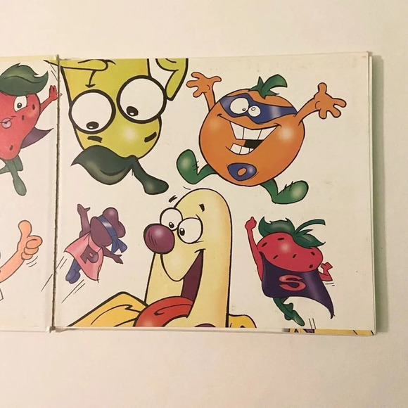 Vintage 1998 Nutra Fruit Heroes to the Rescue Healthy Book For Kids - Picture 5 of 16